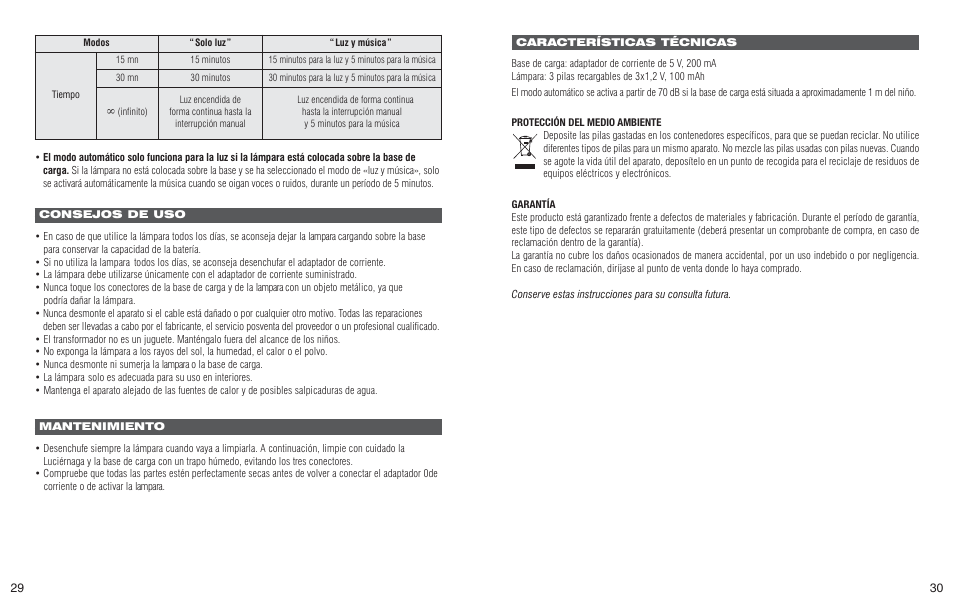Terraillon Veilleuse Colors Anis User Manual | Page 17 / 22