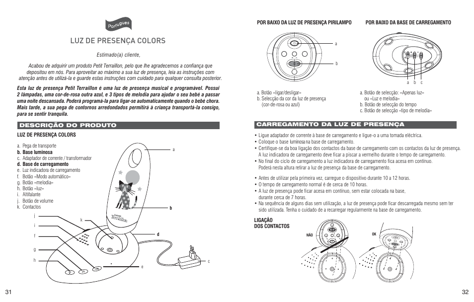 Ajo 9: eg:h:cv6 8dadgh | Terraillon Veilleuse Colors Anis User Manual | Page 18 / 22