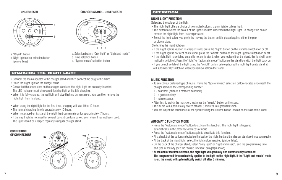 Terraillon Veilleuse Colors Anis User Manual | Page 6 / 22