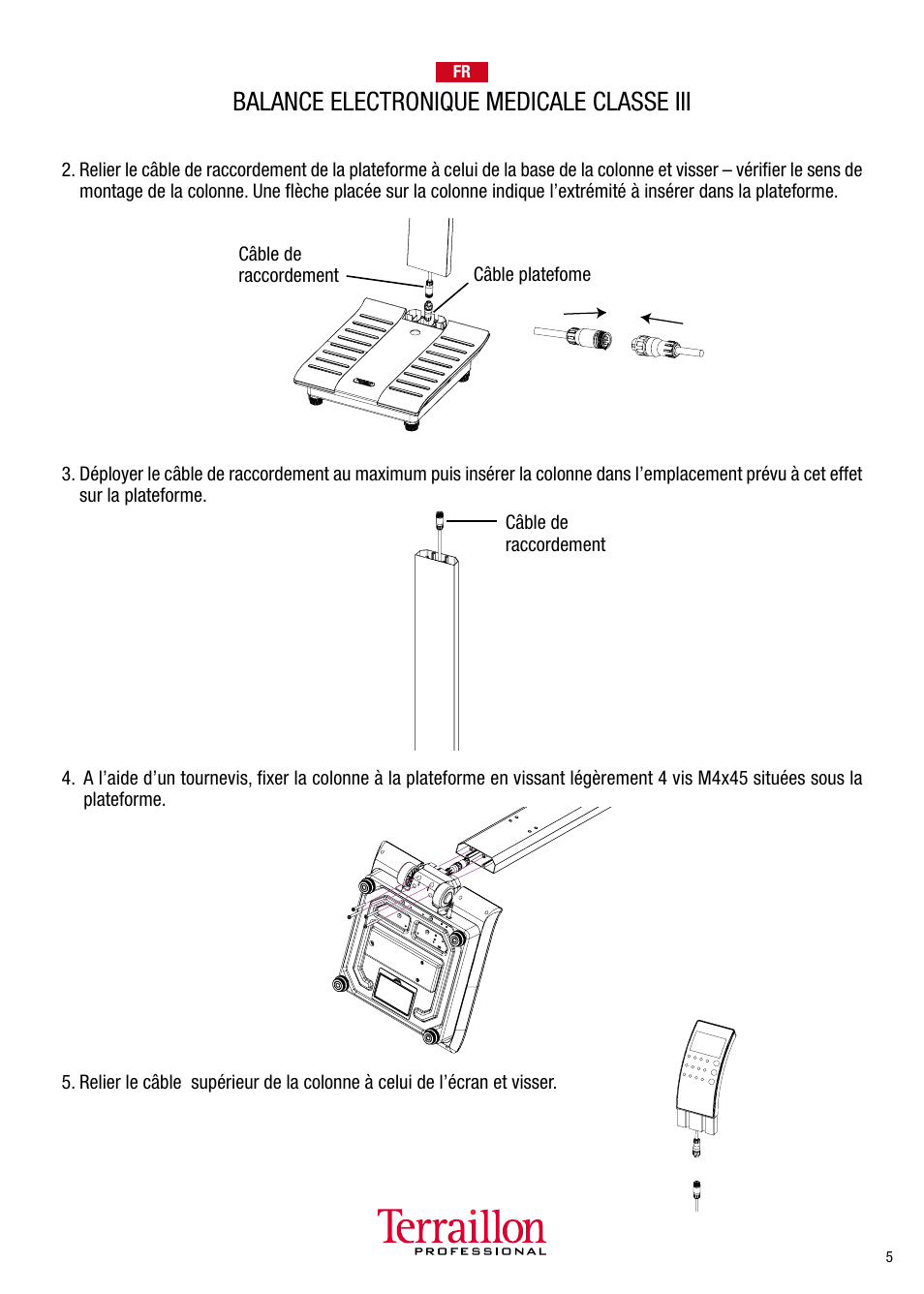 Balance electronique medicale classe iii | Terraillon TPRO 6300 User Manual | Page 5 / 46