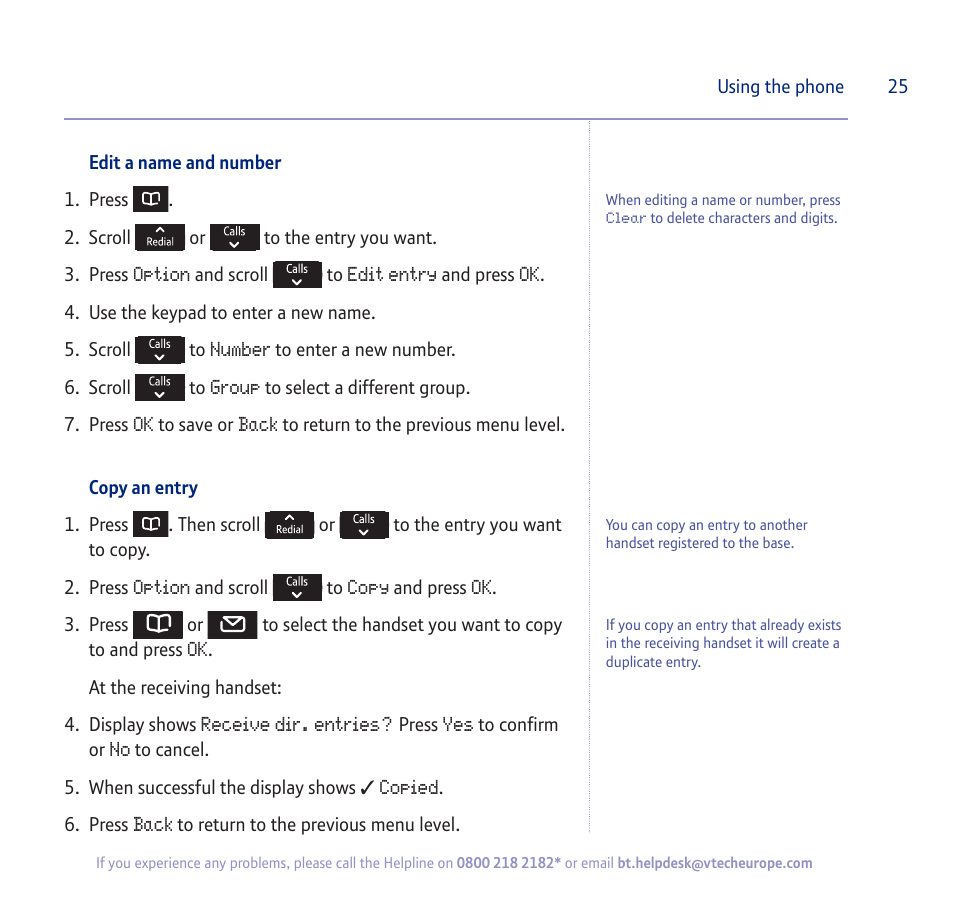 BT verve 450 User Manual | Page 25 / 80