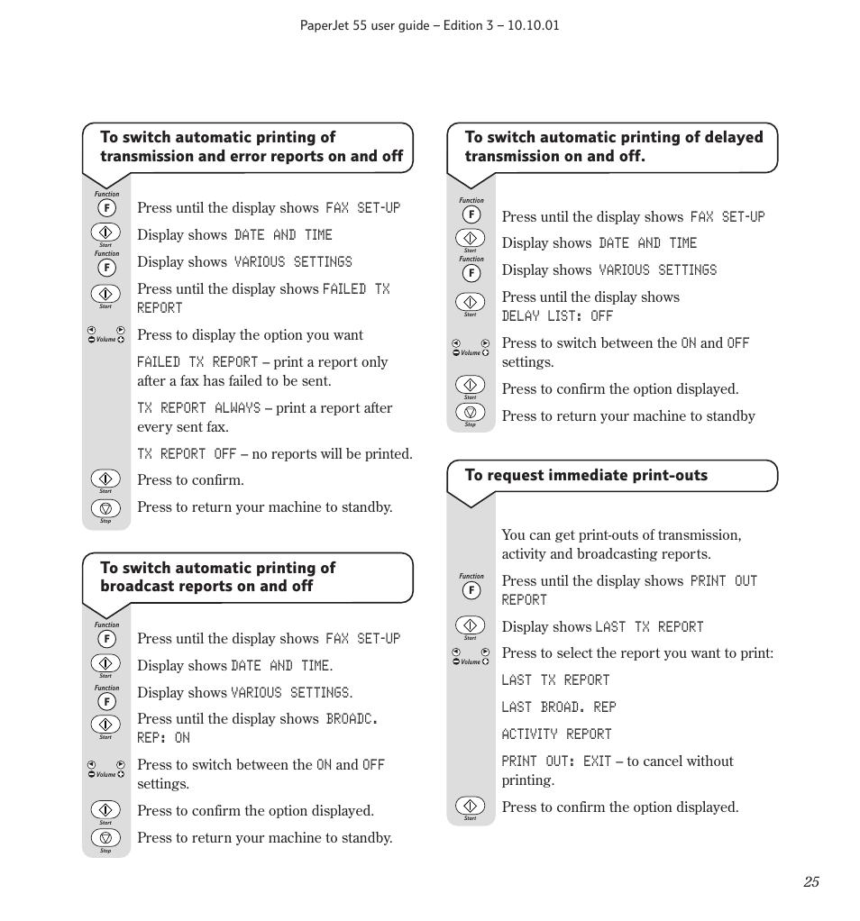 BT 55 User Manual | Page 27 / 56