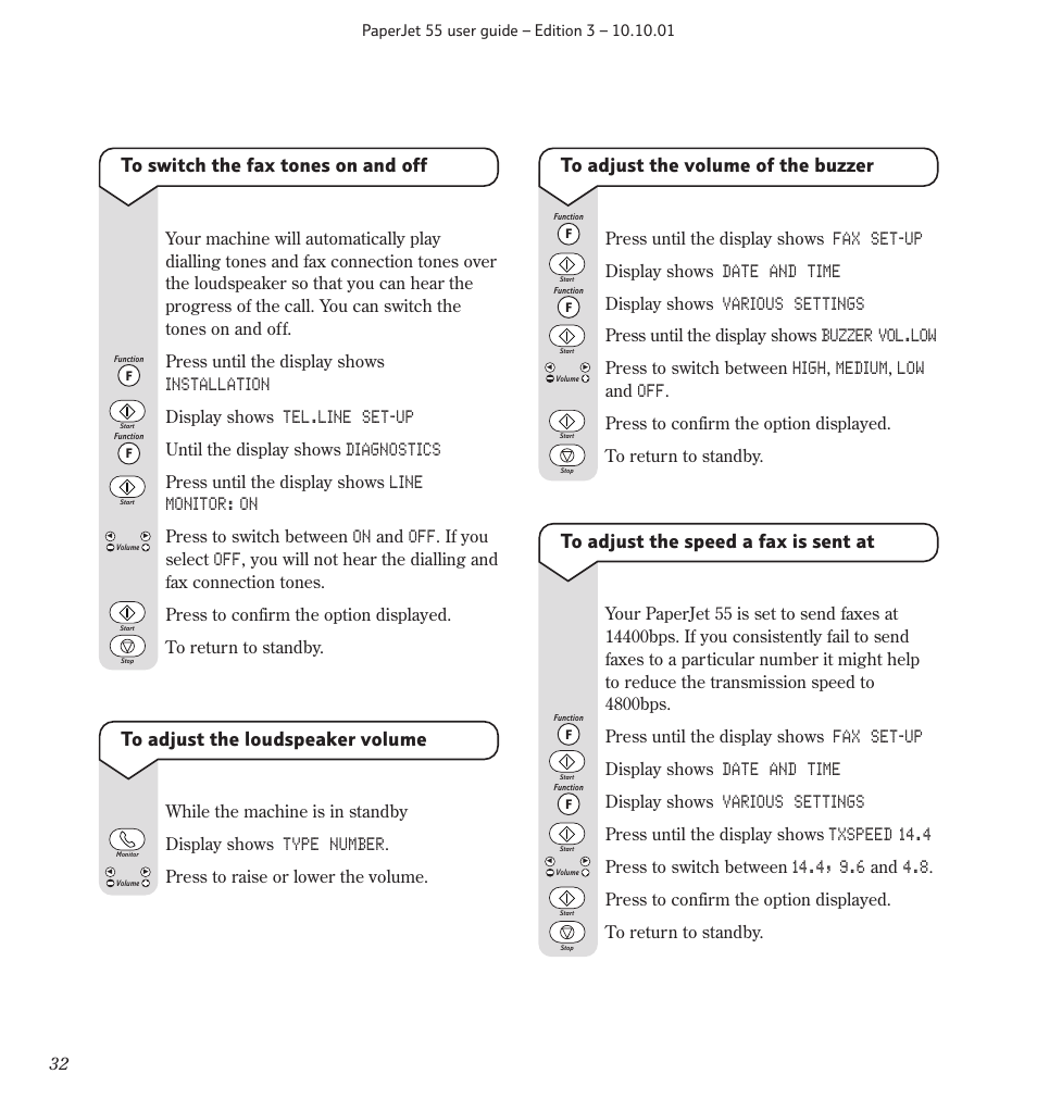BT 55 User Manual | Page 34 / 56