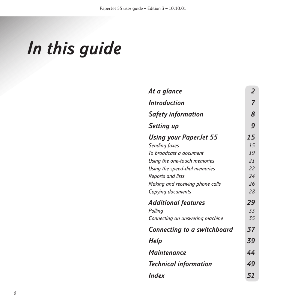 BT 55 User Manual | Page 8 / 56