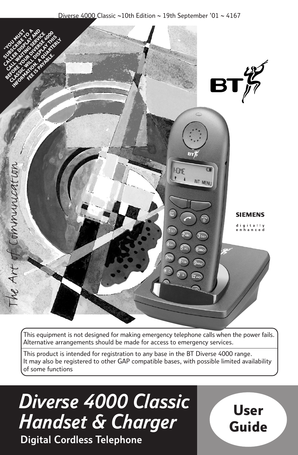 BT 4000 Classic User Manual | 47 pages