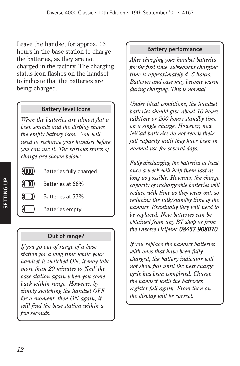 BT 4000 Classic User Manual | Page 14 / 47