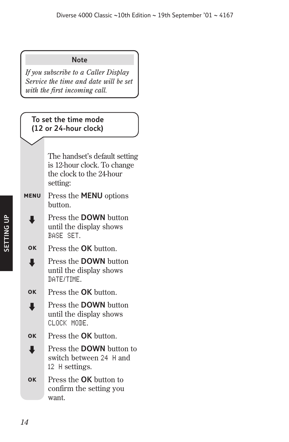 BT 4000 Classic User Manual | Page 16 / 47