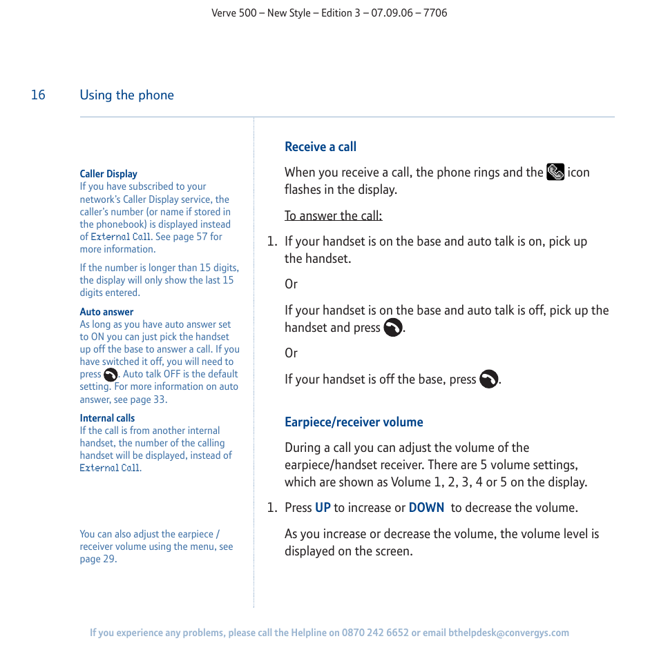 BT 500 User Manual | Page 16 / 86