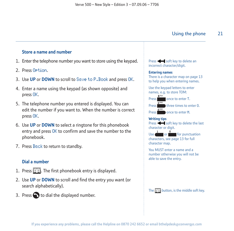 BT 500 User Manual | Page 21 / 86