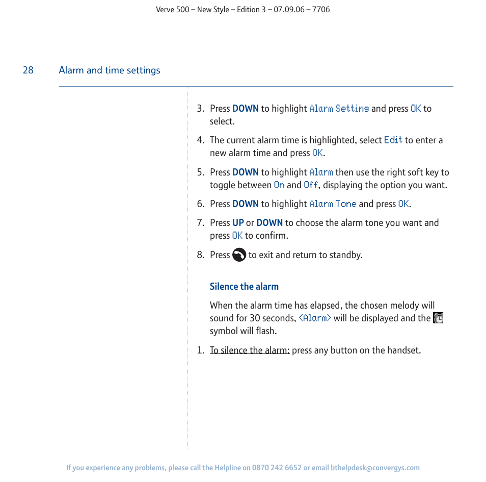 BT 500 User Manual | Page 28 / 86