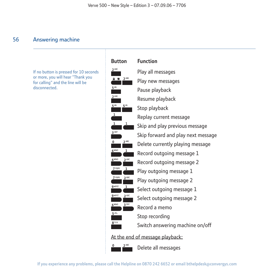 BT 500 User Manual | Page 56 / 86