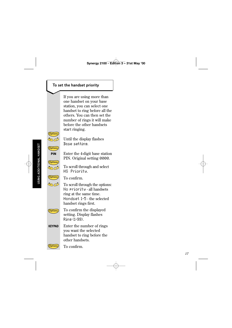 BT 2100 User Manual | Page 21 / 29