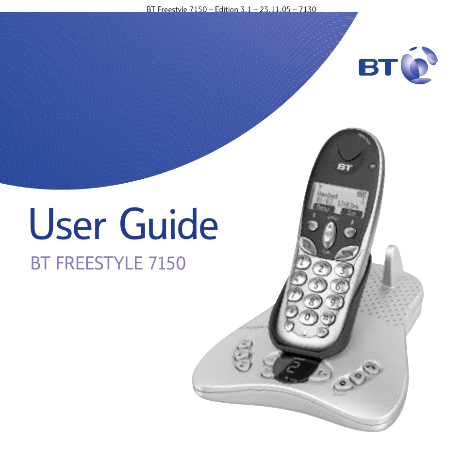 BT 7150 User Manual | 80 pages