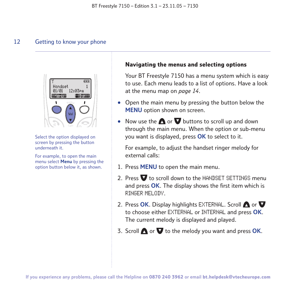 BT 7150 User Manual | Page 12 / 80