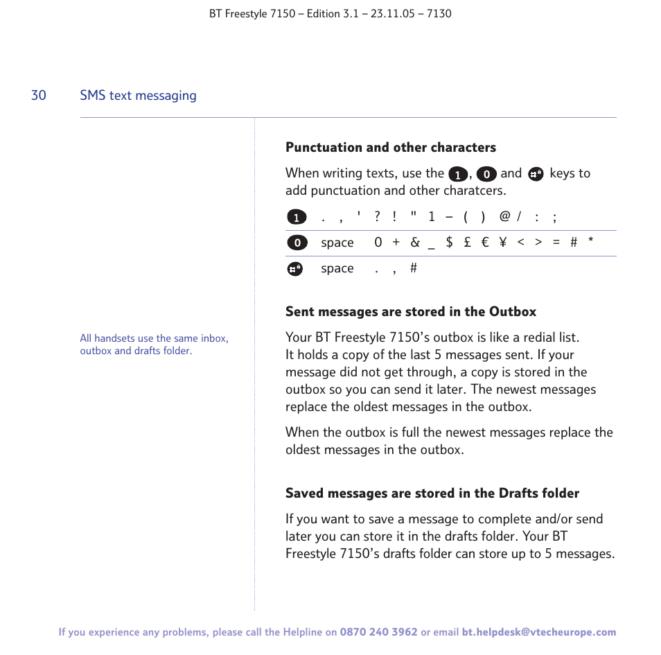 BT 7150 User Manual | Page 30 / 80