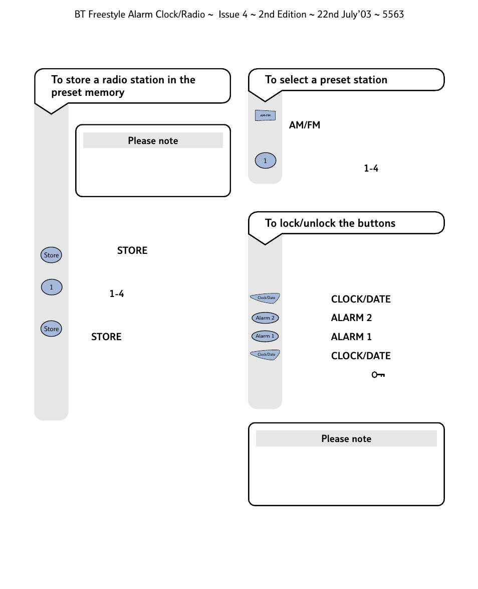 BT ALARM CLOCK RADIO User Manual | Page 11 / 14