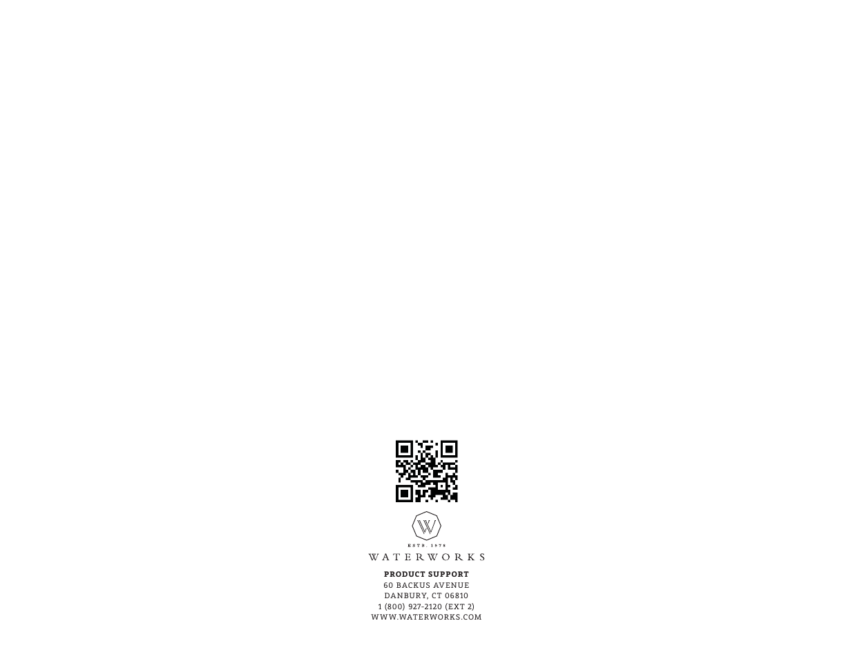 Waterworks Henry Volume Control Valve Trim User Manual | Page 7 / 7