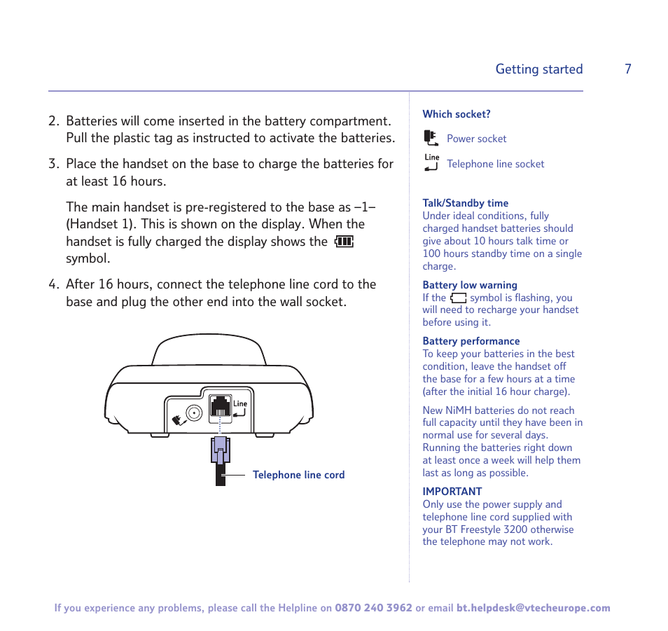 BT 3200 User Manual | Page 7 / 56