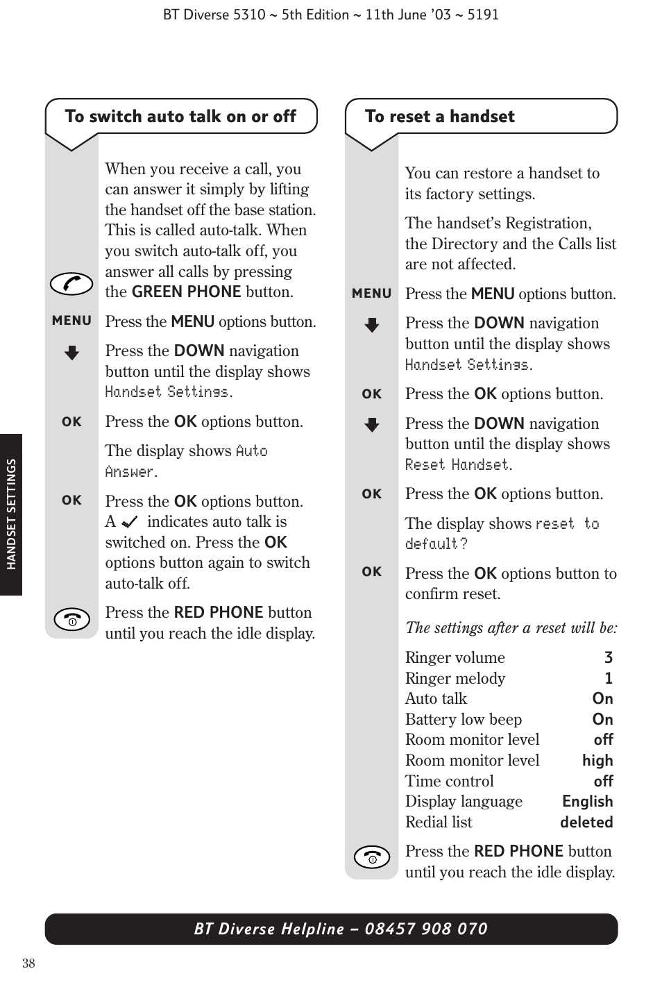 BT 5310 User Manual | Page 40 / 60
