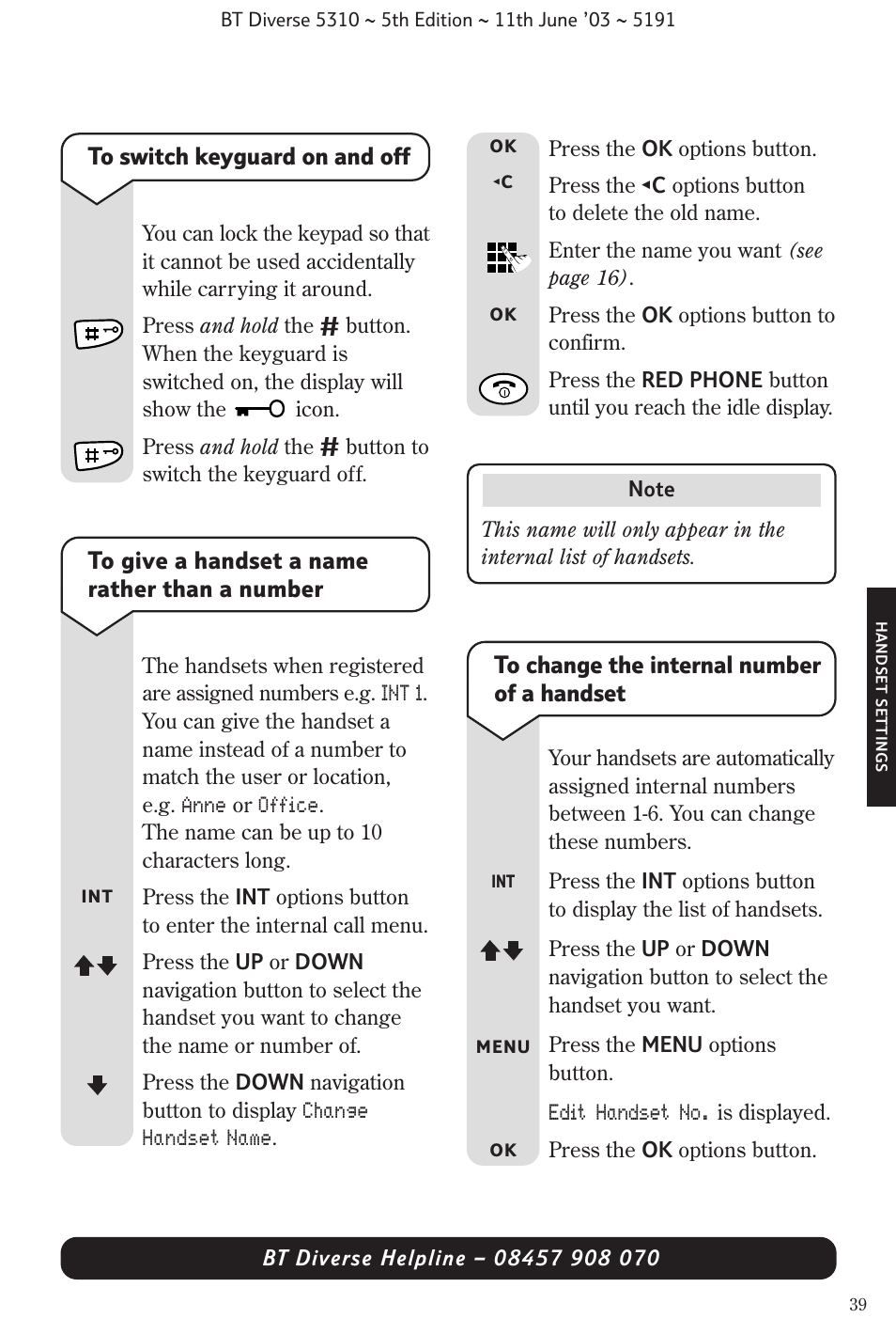 BT 5310 User Manual | Page 41 / 60