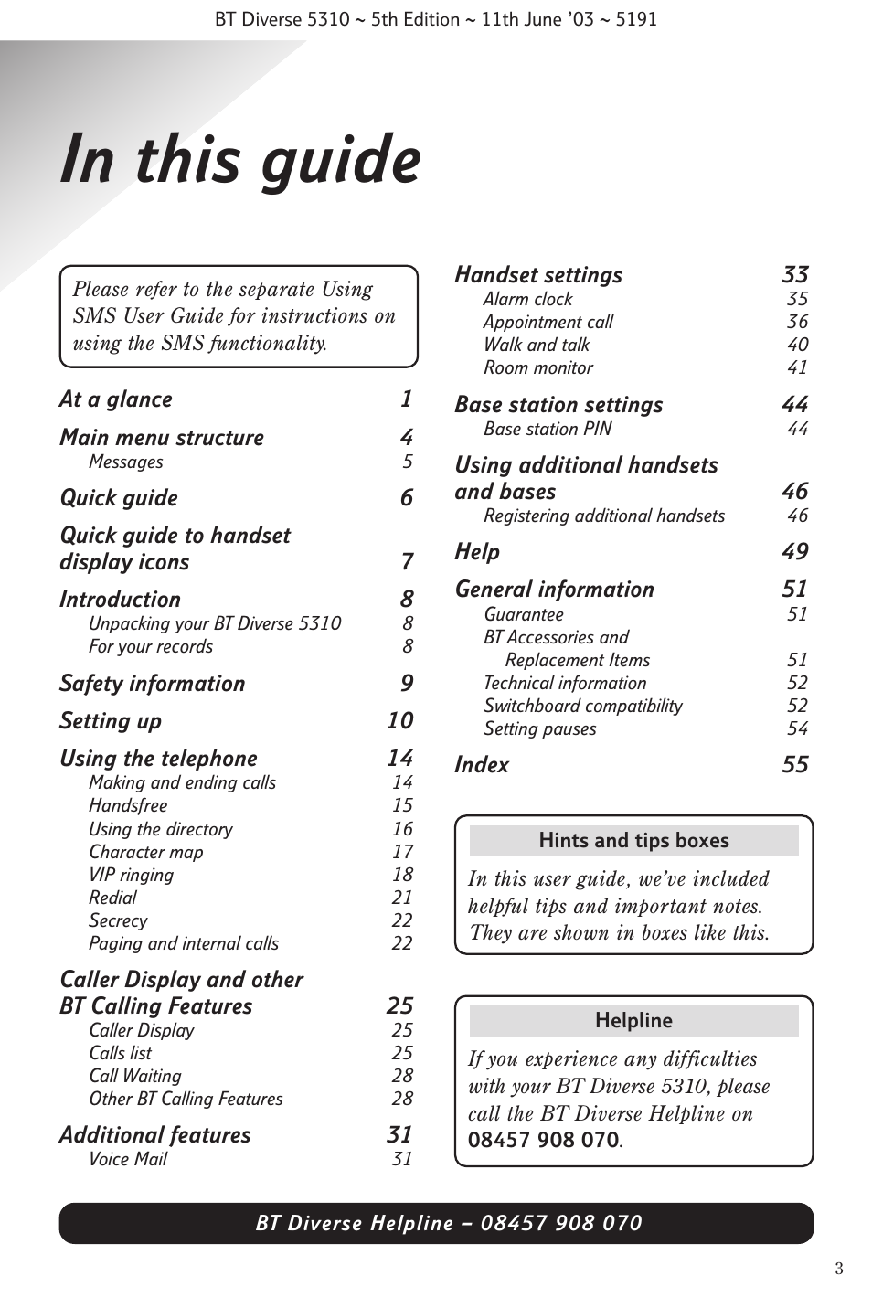 BT 5310 User Manual | Page 5 / 60