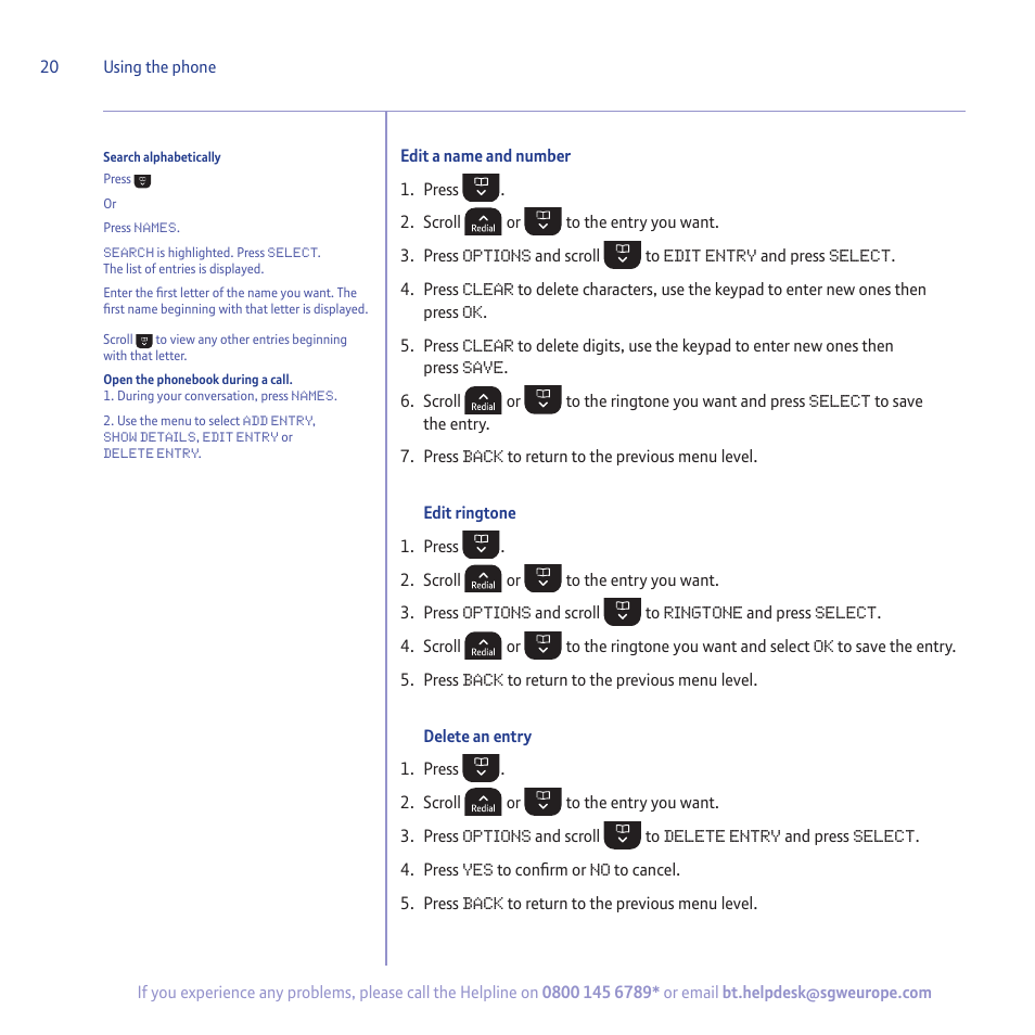 BT 5500 User Manual | Page 20 / 68