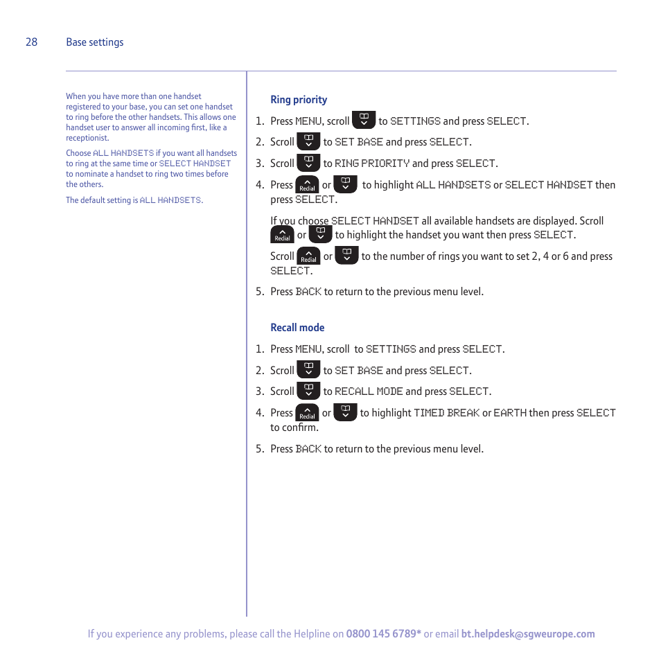 BT 5500 User Manual | Page 28 / 68