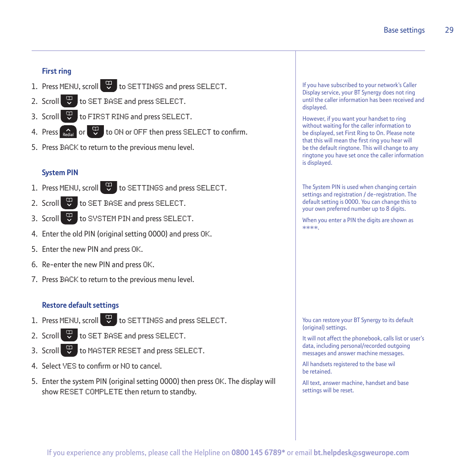 BT 5500 User Manual | Page 29 / 68