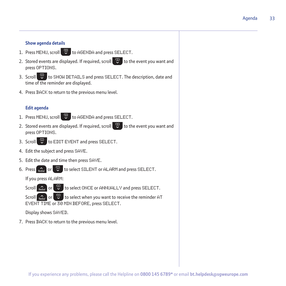 BT 5500 User Manual | Page 33 / 68