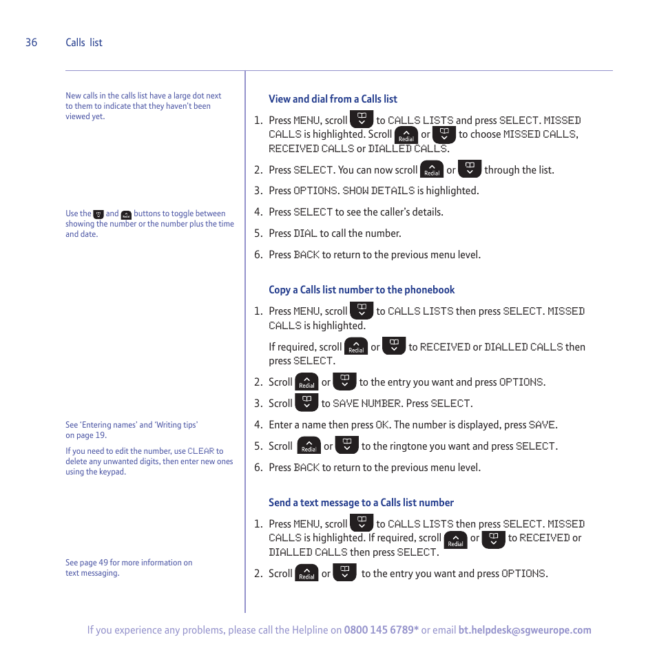 BT 5500 User Manual | Page 36 / 68