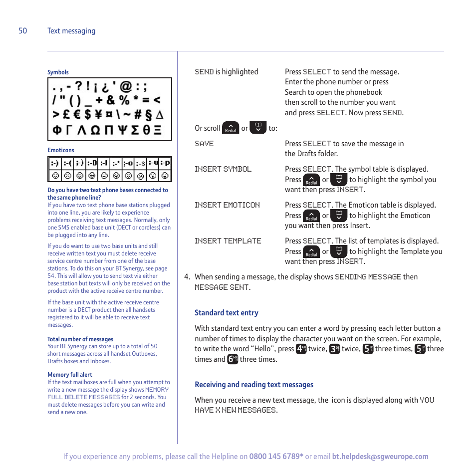 BT 5500 User Manual | Page 50 / 68