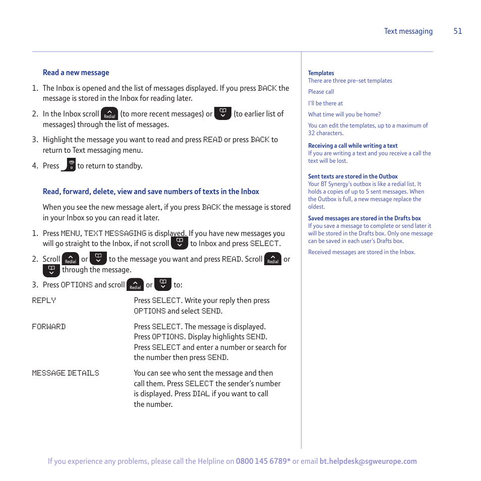 BT 5500 User Manual | Page 51 / 68