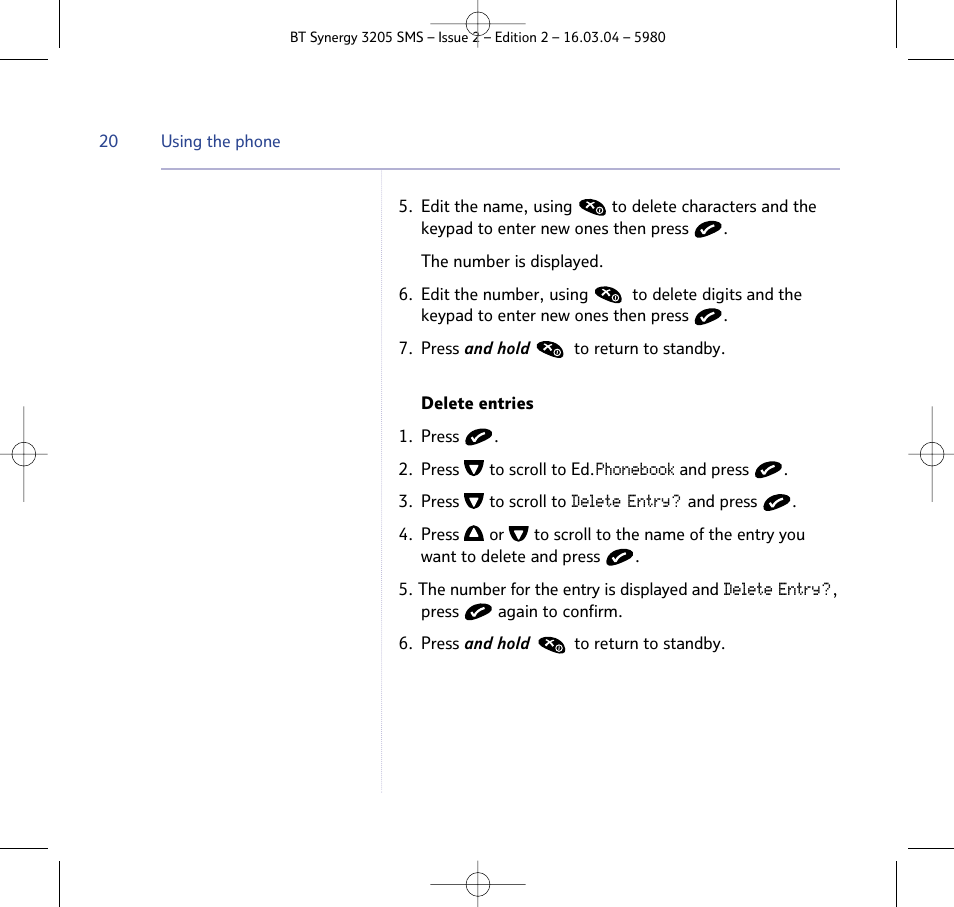 BT 3205 User Manual | Page 20 / 68