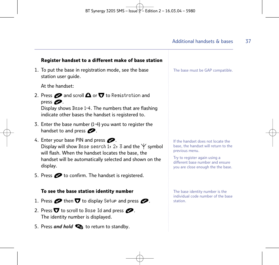 BT 3205 User Manual | Page 37 / 68