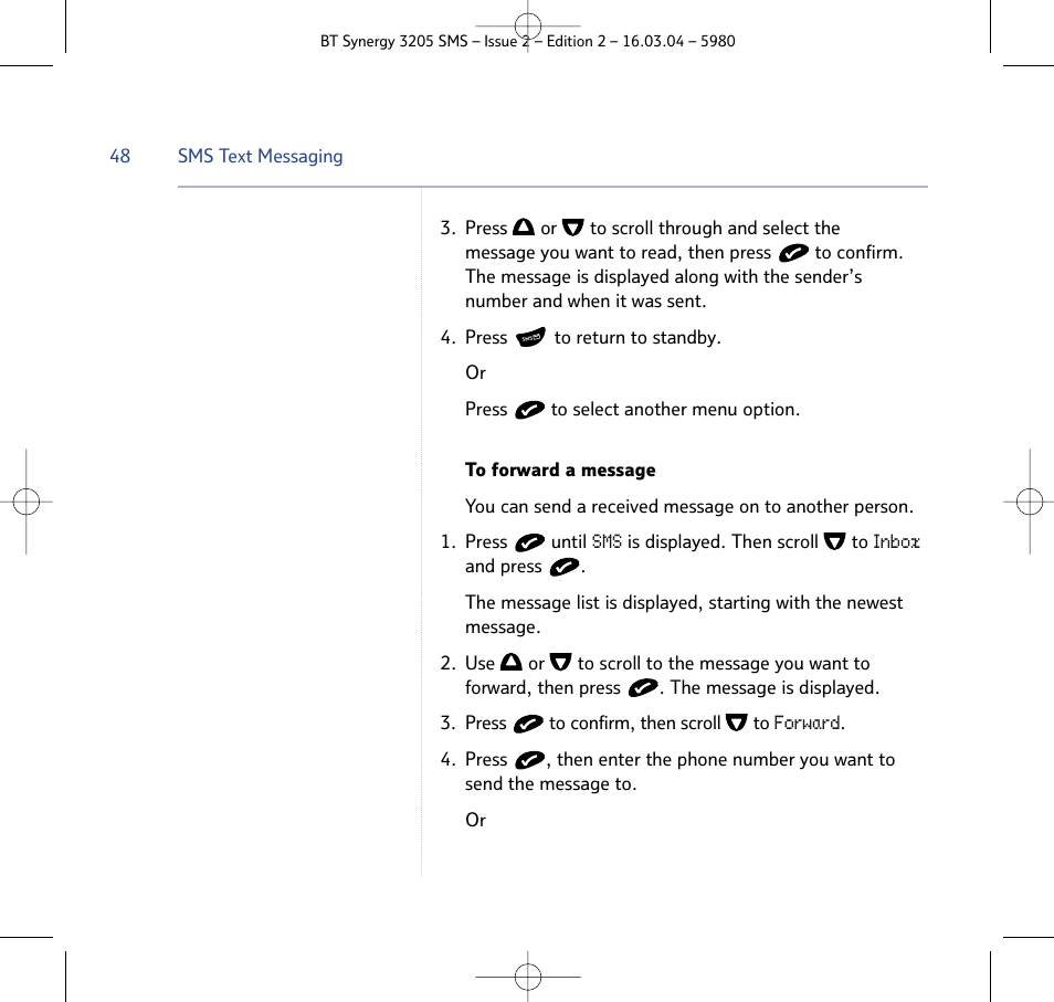 BT 3205 User Manual | Page 48 / 68