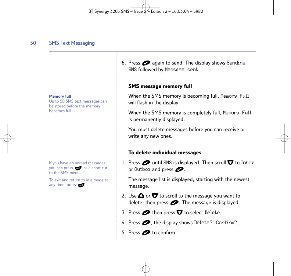BT 3205 User Manual | Page 50 / 68