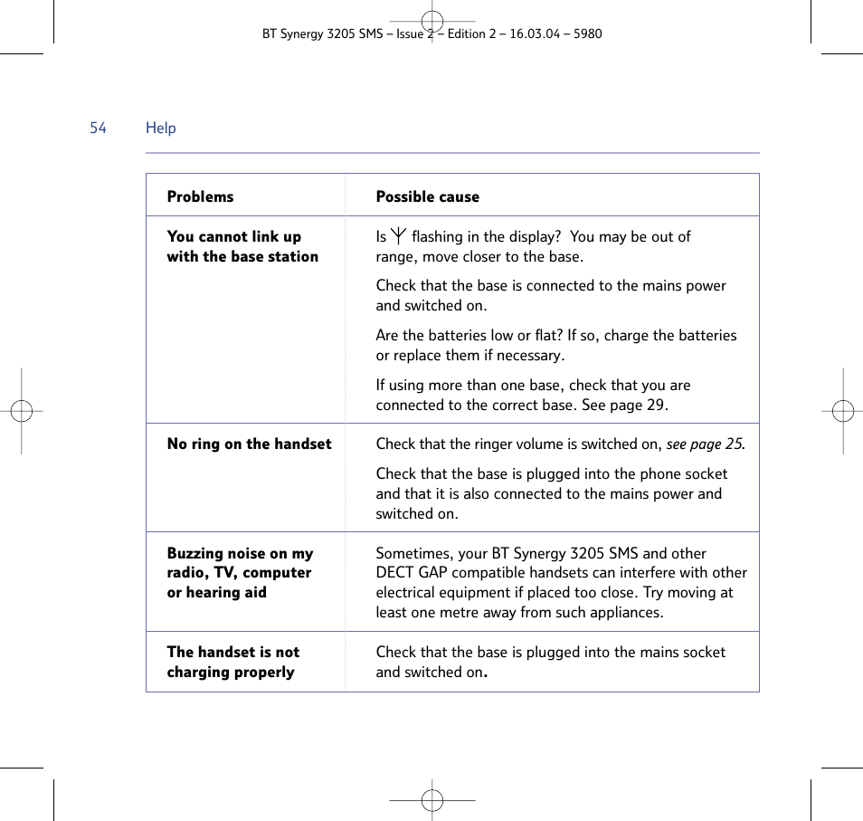 BT 3205 User Manual | Page 54 / 68