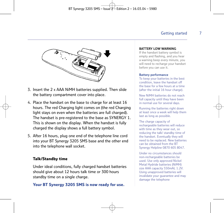 BT 3205 User Manual | Page 7 / 68