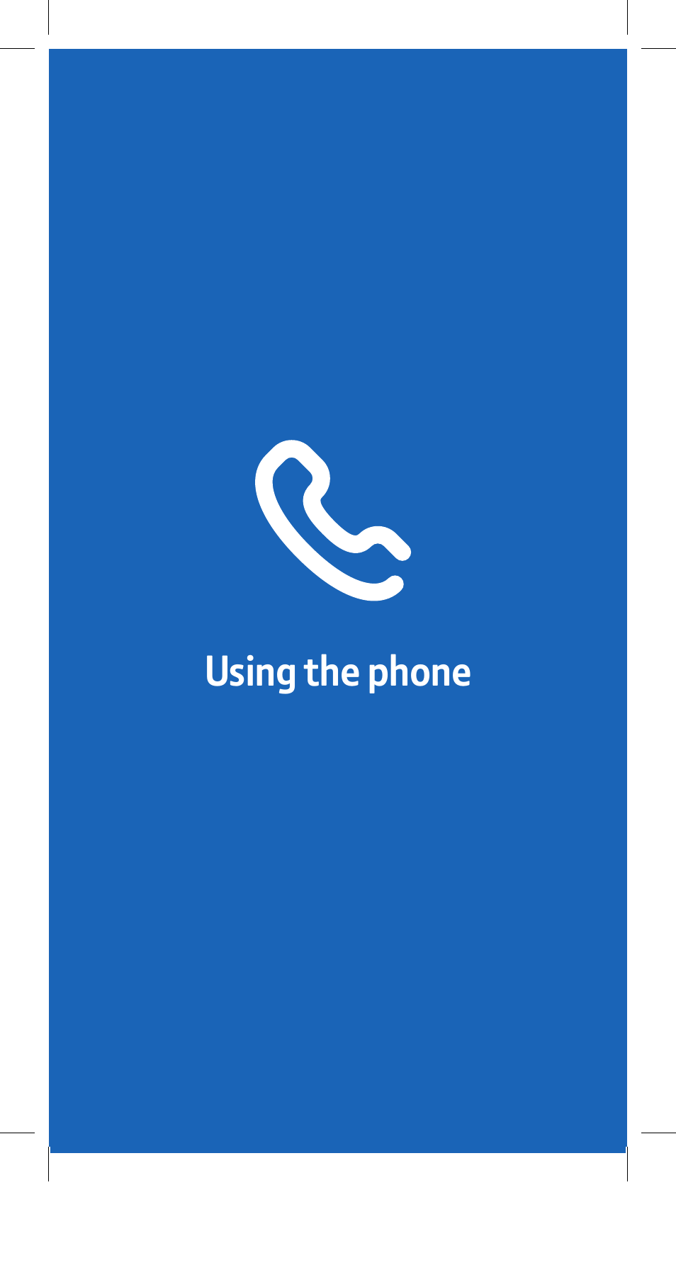 Using the phone | BT Hub Phone 2.1 User Manual | Page 21 / 80