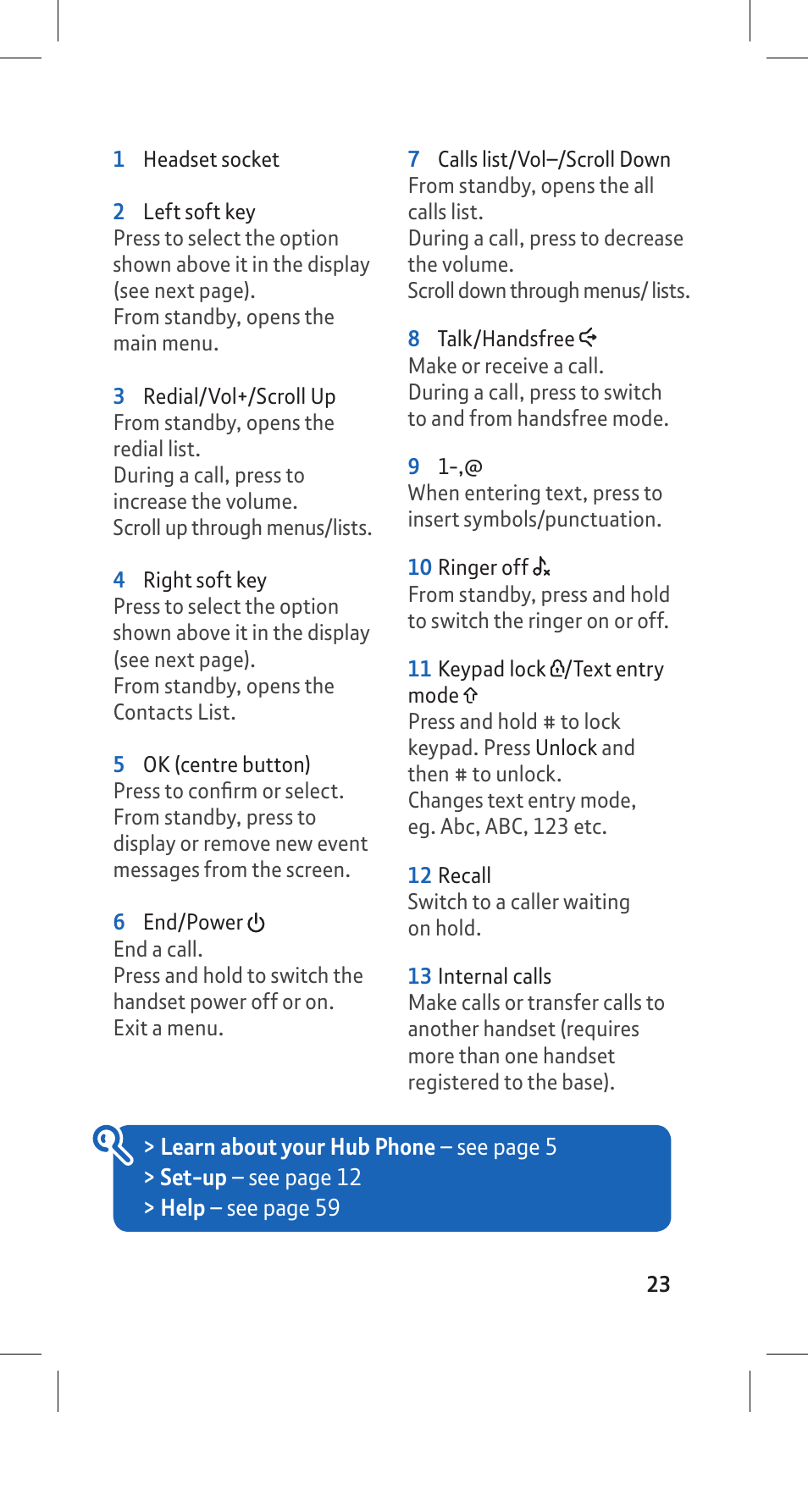 BT Hub Phone 2.1 User Manual | Page 27 / 80