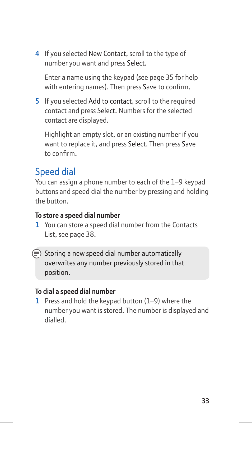 Speed dial | BT Hub Phone 2.1 User Manual | Page 37 / 80