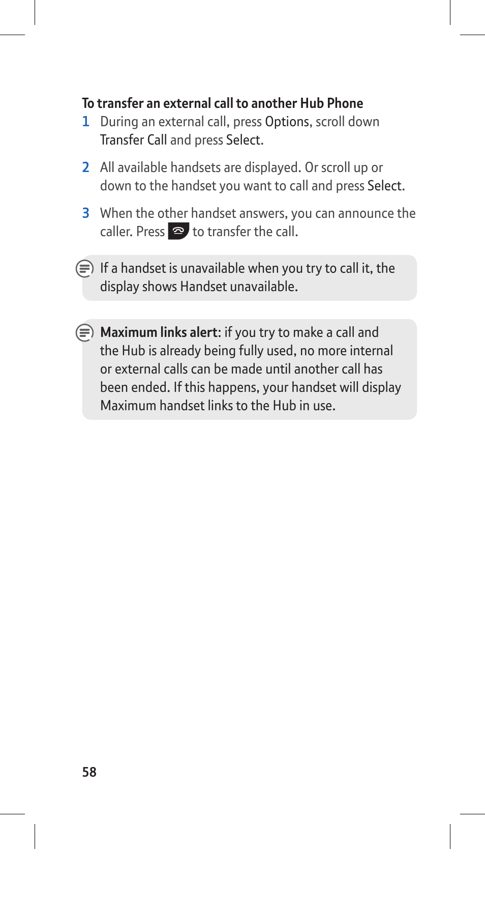 BT Hub Phone 2.1 User Manual | Page 62 / 80