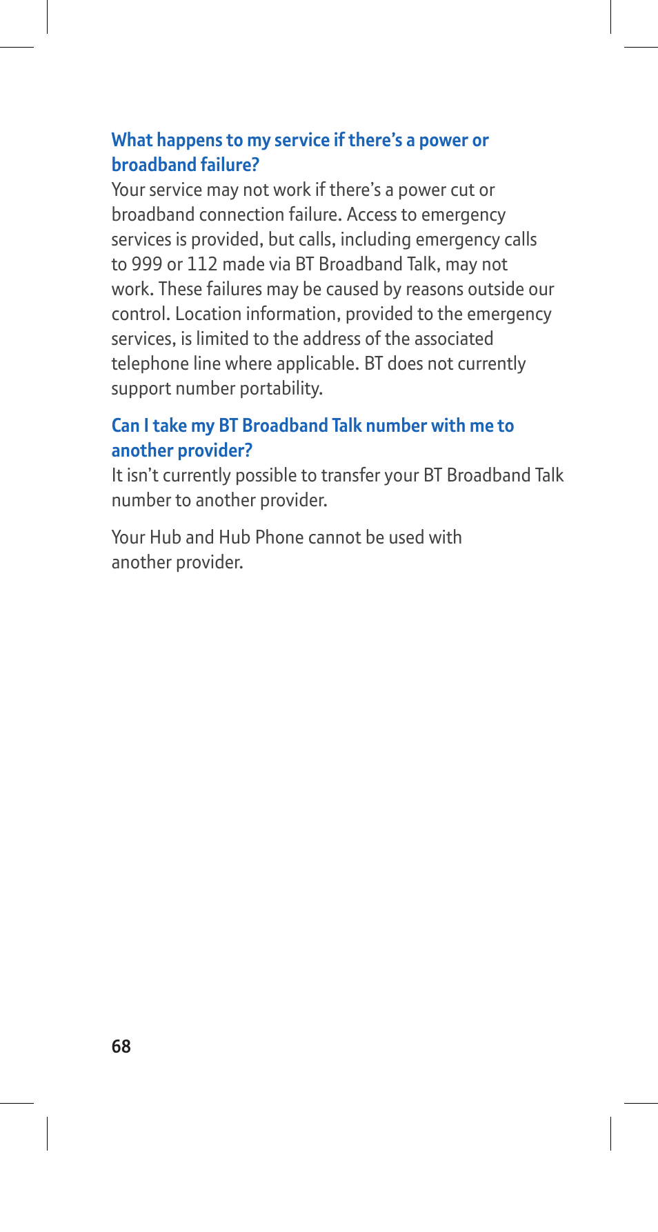 BT Hub Phone 2.1 User Manual | Page 72 / 80