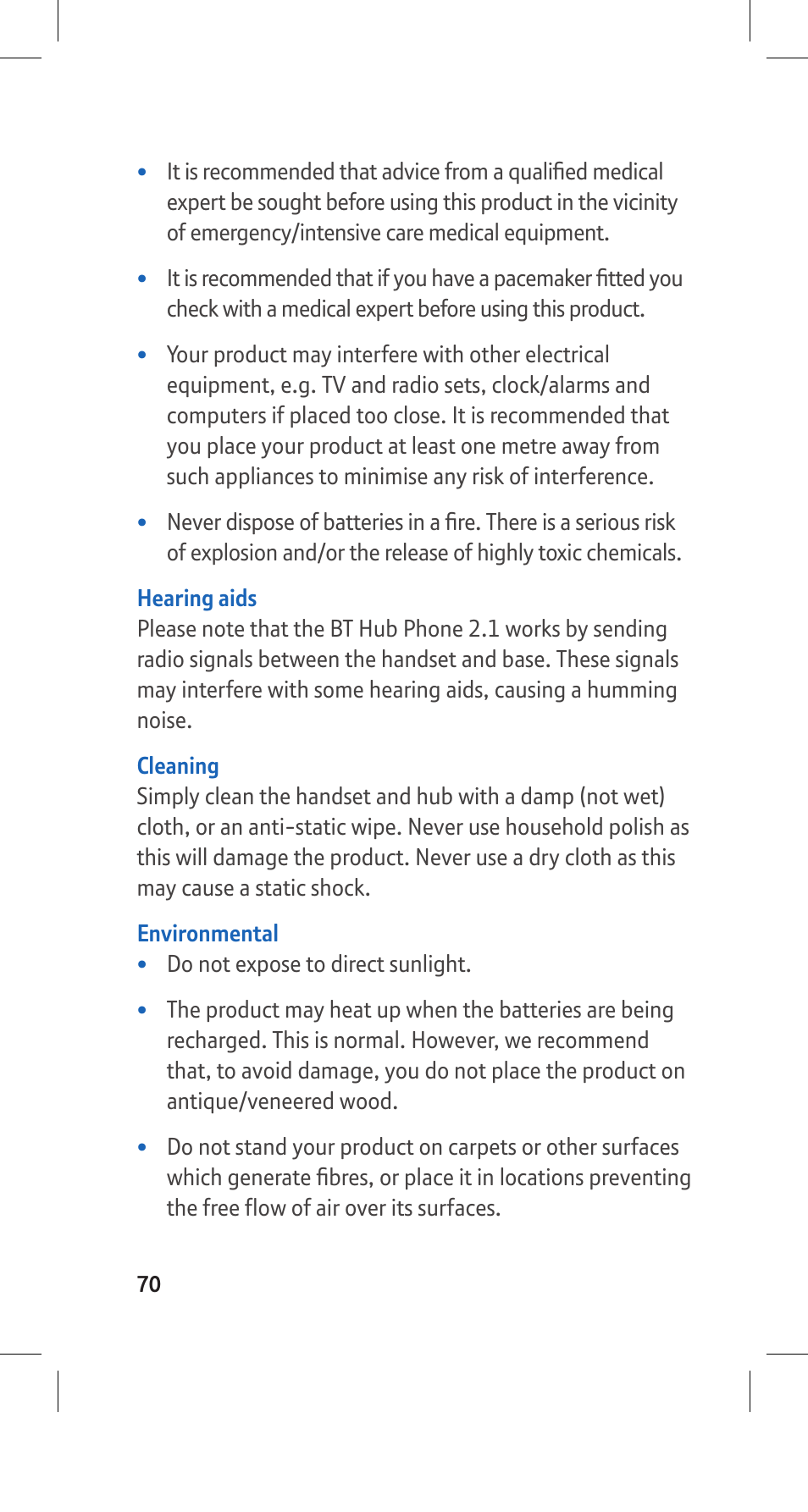 BT Hub Phone 2.1 User Manual | Page 74 / 80
