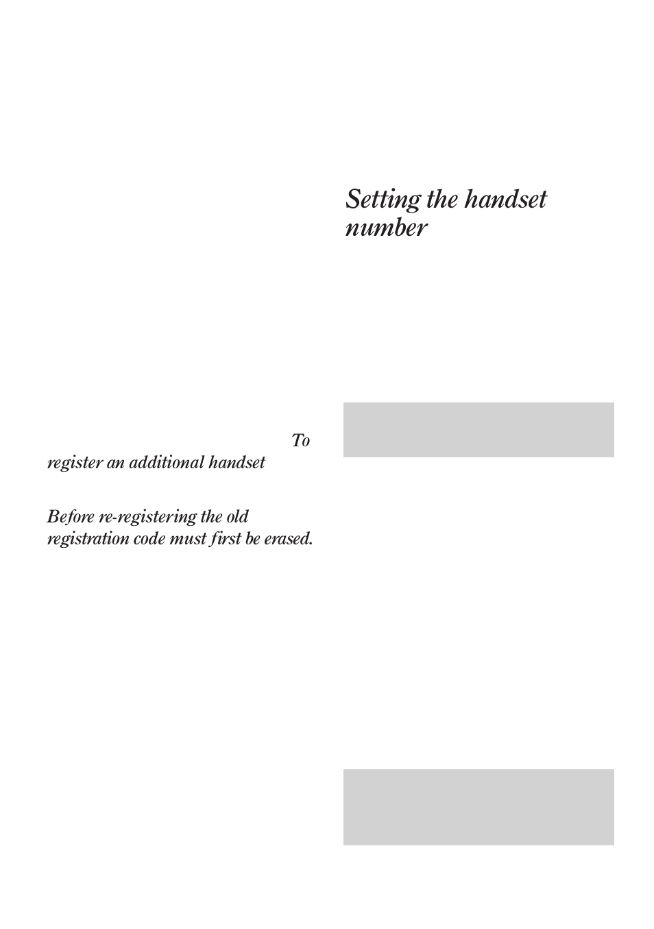 Setting the handset number | BT Freestyle 130 User Manual | Page 23 / 38