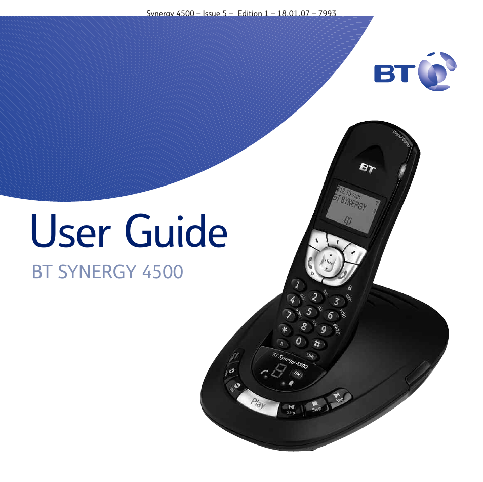 BT SYNERGY 4500 User Manual | 100 pages