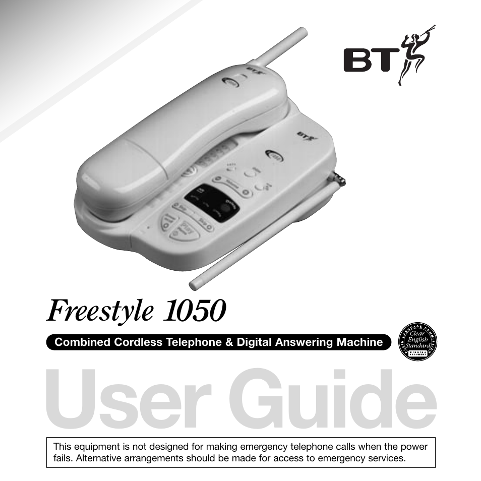 BT 1050 User Manual | 43 pages