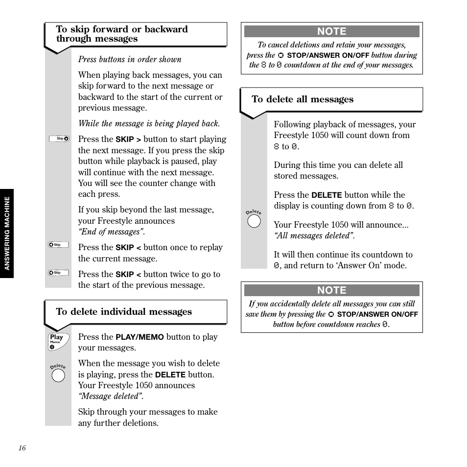 BT 1050 User Manual | Page 20 / 43