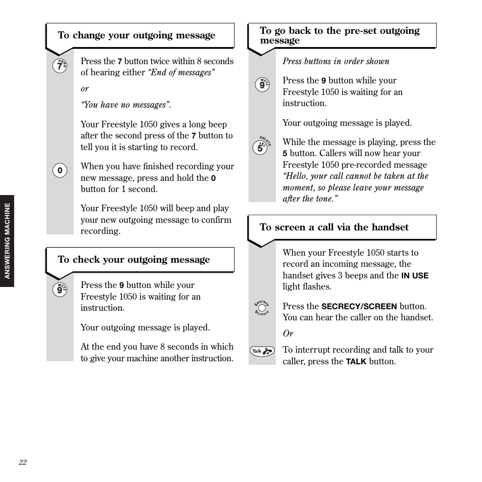BT 1050 User Manual | Page 26 / 43