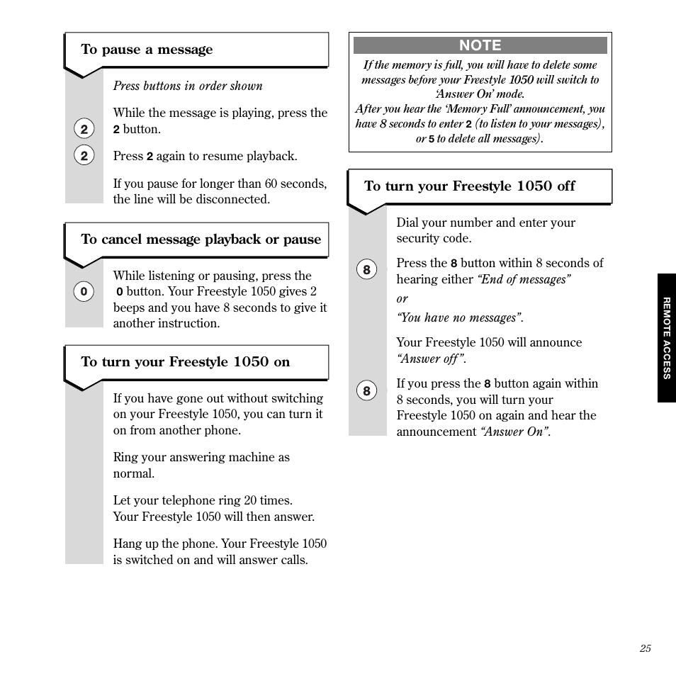 BT 1050 User Manual | Page 29 / 43